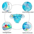 thumbnail image 6 of Cabina Home Inflatable Float Baby Swimming Ring with Double Airbag, 6 of 9