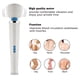 thumbnail image 3 of Auténtico masajeador recargable Magic Wand HV-270 - Velocidad variable multifunción inalámbrica con cabezal de silicona suave y motor ultrapotente para vibraciones profundas, retumbantes y relajantes JAMW Sencillez, 3 of 5