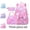 S1-B-Pink, variant on Fashion Campus Backpack Set For Girls 4 Piece 1 Backpack 2 Pencil Cases 1 Tote Bag Semi Gloss Polyester Lightweight Casual Laptop Bookbag For Middle High School Girls Daily Outdoor,C-Pink