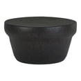 thumbnail image 1 of Simpli Home Garvy - Coffee table - round - rustic bronze - rustic bronze base, 1 of 8