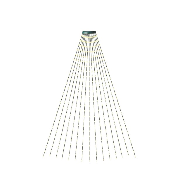 2m Christmas Tree Decoration Light String Holiday Garden Layout Light Party Scene Camping Atmosphere Light