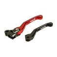 thumbnail image 1 of TORC1 Racing Vengeance V2 Flex Clutch Lever Black/Red Compatible With Honda CRF450X 2019-2021, 1 of 1