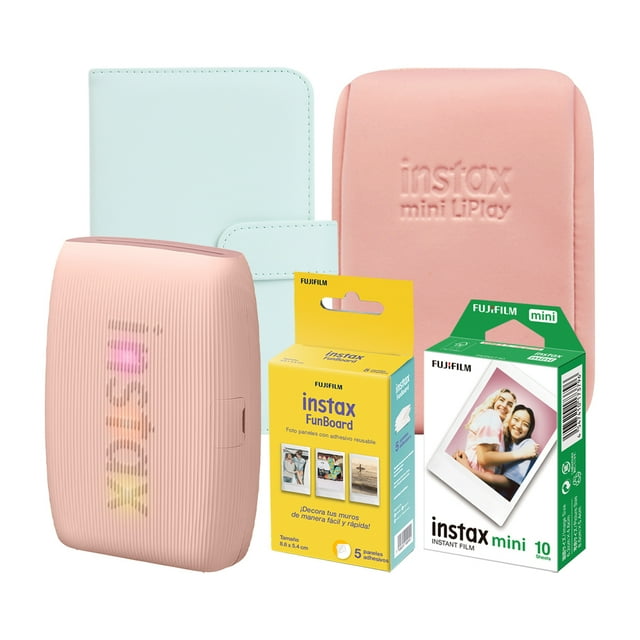 Pack Impresora instax Mini Link 3 Rosa