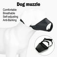 thumbnail image 3 of muzzle,Cover Bite Breathable Adjustable Muzzle Medium Muzzle Cover Barker Breathable Adjustable Bite Mouth Bite Muzzle Waterproof Mouth Cover Stop Barker Bite Misuse Waterproof Stop By – Breathable, 3 of 7