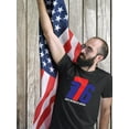 thumbnail image 2 of 1776 Happy Birthday Of America T-Shirt Men -Image by Shutterstock, Male Large, 2 of 4