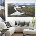 thumbnail image 1 of White Spots Snowfields In Gullies - Large Landscape Canvas Art, 1 of 4