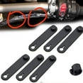 thumbnail image 2 of 1Pc/5Pcs/6Pcs Motorcycle Securing Cable Wire Wiring Harness Tie Elastic Rubber Clutch Line Brake Cable Ties, 2 of 8