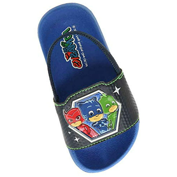 PJ Mask Toddler and Kids Flip Flop Thong Sandals Blue/Red - Walmart.com ...