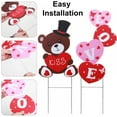 thumbnail image 6 of Hotiary Valentines Yard Signs 12” x 18” "Love" Bear Heart Decor Outdoor Decorations (2 Count), 6 of 7