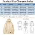 thumbnail image 3 of ANINEO Men Hoodie Leather Label Long Sleeve Sweatshirt Hooded Large Size Pockets Tops Solid Color Trendy Male Dailywear, 3 of 5