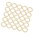 thumbnail image 4 of 100Pcs Traditional Round Jump Rings for Jewelry Making with Golden Embossing Design Ideal for Craft Enthusiasts, 4 of 4
