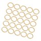 thumbnail image 4 of 100Pcs Traditional Round Jump Rings for Jewelry Making with Golden Embossing Design Ideal for Craft Enthusiasts, 4 of 4