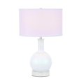 thumbnail image 1 of Elegant Decor TL3041PN Cory 1 Light Polished Nickel Table Lamp, 1 of 1
