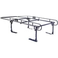 thumbnail image 4 of Olurrisa 1000 lbs Capacity Adjustable Truck Bed Rack - Heavy-Duty Steel Construction with Cab Overhang & Tie-Down Points for Lumber/Kayaks (Black), 4 of 9