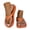 Orange, variant on Summer Flip Flops for Women Men Lightweight Arch Support Beach Sandals Indoor Shower Shoes Slip on Walking Slippers Black Size 6