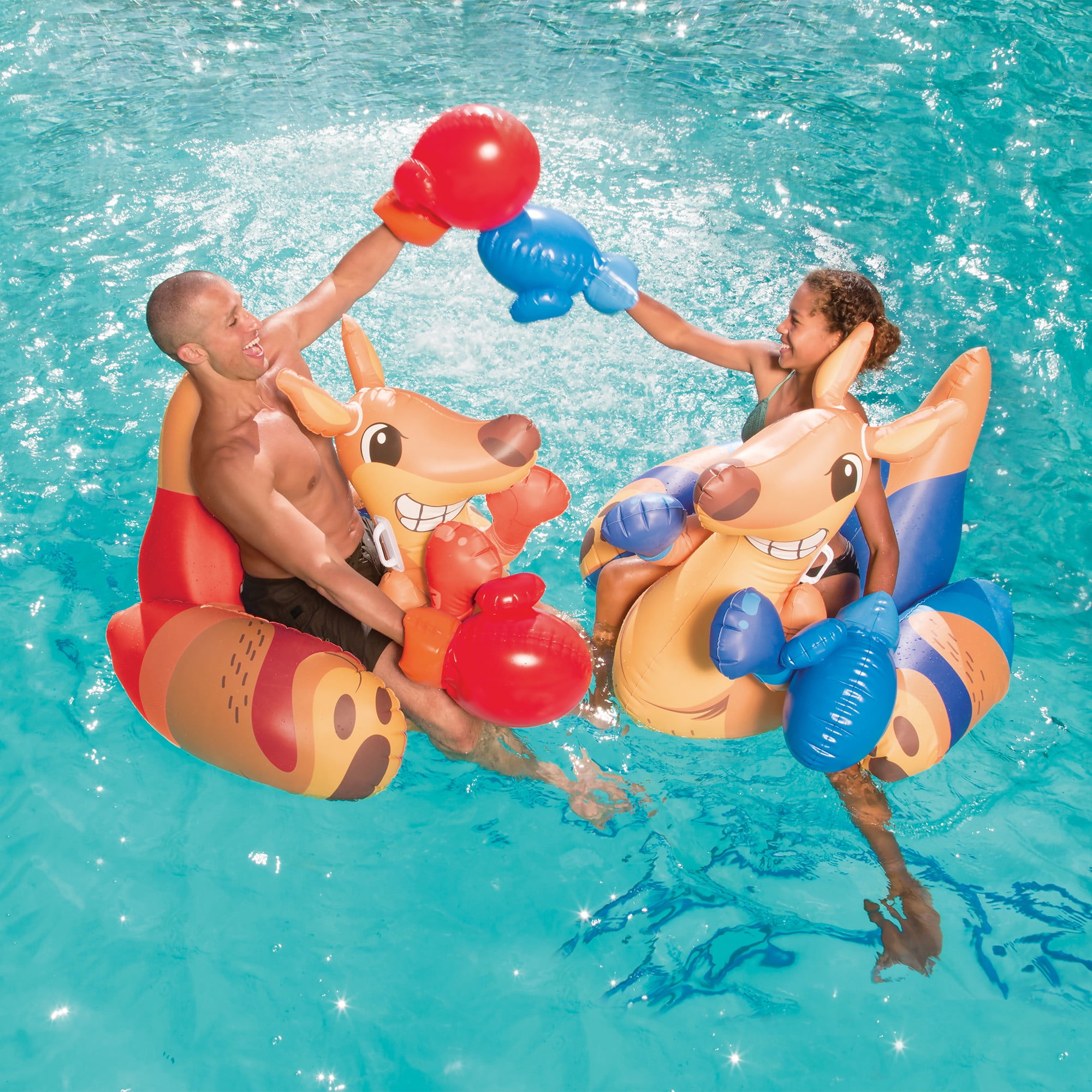 Kangaroo Swimming Pool Inflatable Float Billiard Table Pool Raft 6.5' ft 