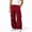 Red, variant on Mens Cargo Pants Casual Baggy Drawstring Pants Relaxed Fit Parachute Pant Hop Harem Pants with Pockets Red M