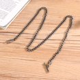 thumbnail image 4 of Watch Chain,65cm Length Retro t Bar Pocket Watch Chain Retro Pocket Watch Chain Highly Recommended, 4 of 9