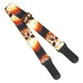 thumbnail image 3 of Leather Shoulder Strap Guitar Parts Flame‑Skull‑Pattern Print‑Type Adjustable Length, 3 of 14
