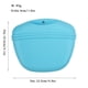 thumbnail image 3 of Juego de 2 bolsas de silicona para premios de perro: bolsa pequeña de entrenamiento, bolsa portátil para premios de perro con correa, cierre magnético y clip para la cintura (solo la bolsa, azul)., 3 of 5