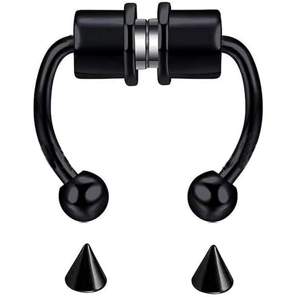 Septum horseshoe deals rings uk
