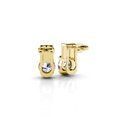 thumbnail image 2 of Cate & Chloe Laya 18k Yellow Gold Plated Cluster Stud Earrings with Swarovski Crystals Gift for Women, 2 of 7