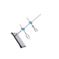 thumbnail image 3 of ziyahi Iron Stand Base Practical DIY Technology Lab Toys Experiment Set Stand Silver 30cm, 3 of 6