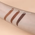 thumbnail image 5 of One Step Eyebrow Stamp Shaping Kit Eyebrow Definer Powder Stamp Makeup 10 Reusable Eyebrow Stencils, Eyebrow Pen Brus Long Lasting Buildable Eyebrow Makeup Tools,Brown, 5 of 5