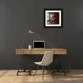 thumbnail image 3 of Laercio, Luiz 15x15 Black Ornate Wood Framed with Double Matting Museum Art Print Titled - Still Life With Wine And An Apple, 3 of 4