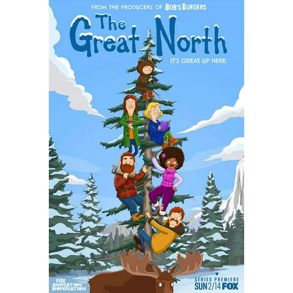 The Great North Wall Art Print Poster Home Decor Premium -poster Frameless Gift 12 x 18 inch(30cm x 46cm)