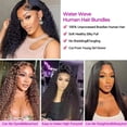 thumbnail image 4 of Hair Bundles Yavida Water Wave Brazilian Remy 25-30 cm, 3 paquetes, 4 of 8