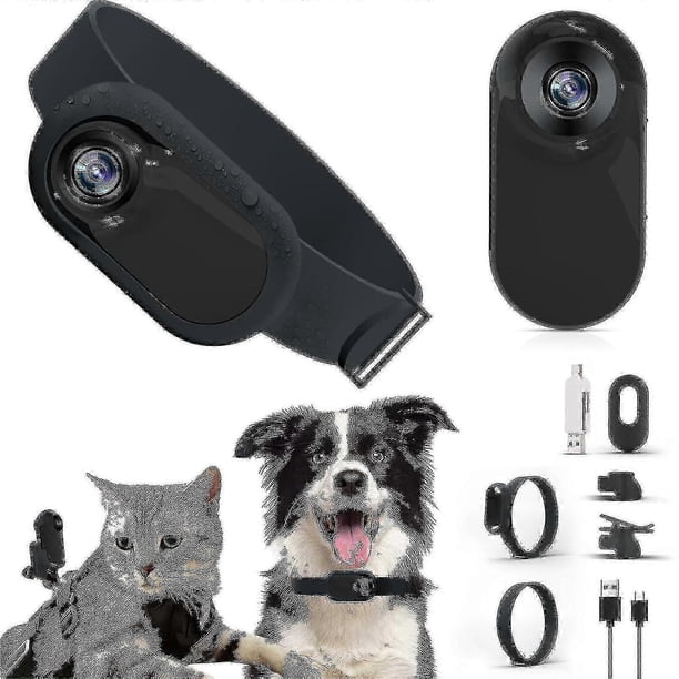 Cat Camera Collar, Hd 1080p Wireless Dog Collar Camera, Sport Action Camera Cat Collar Camera, Video Records Camera For Cats Dogs Gift