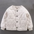 thumbnail image 2 of Chbgutlmr Winter Baby Clothes Boy Girl Kids Cotton Warm Jackets Children Button Casual Outwear Coat Tops, 2 of 5