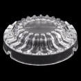 thumbnail image 2 of REGALWOVEN Hotel Home Office Glass Round Cigarette Ash Holder Ashtray Clear 4.2 inch Dia 1 Pcs, 2 of 2