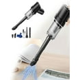 thumbnail image 5 of Cordless Car Vacuum Cleaner - 8000Pa Powerful Suction, Wet & Dry Use, Rechargeable Handheld Mini Vacuum with LED Light, Ideal for Car/Office/Home Cleaning,Black,1pcs, 5 of 6