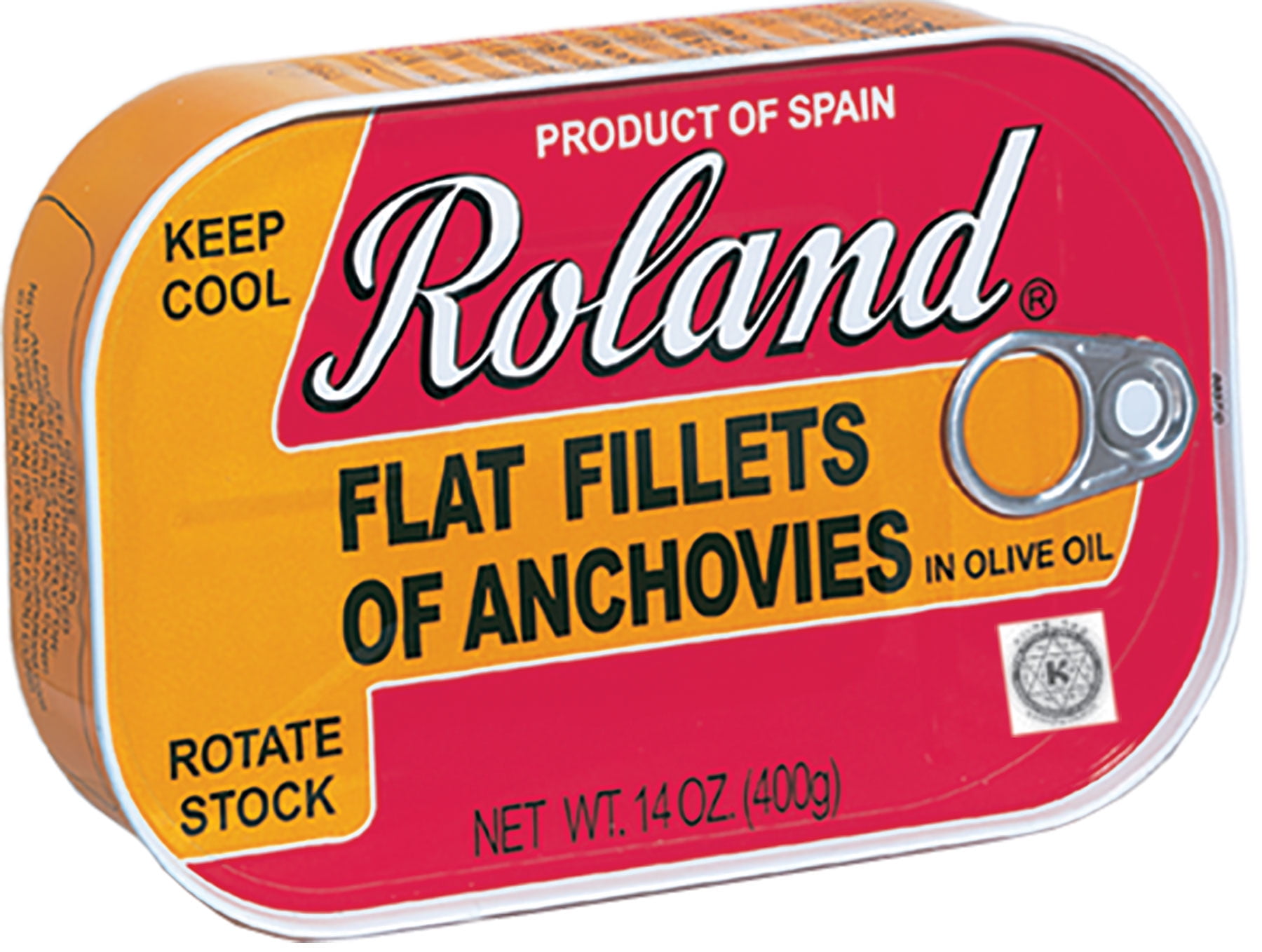 Roland Anchovy Fillets In Olive Oil, 14 Oz