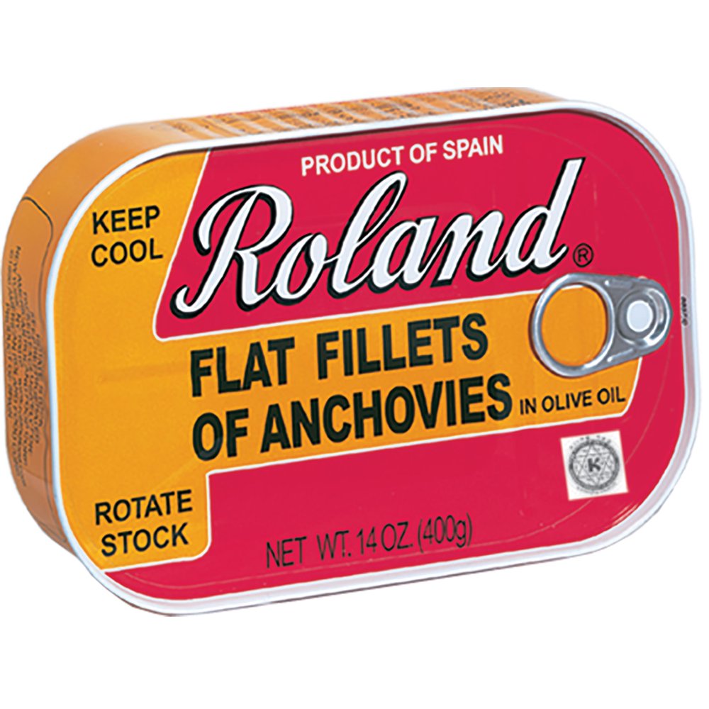Roland Anchovy Fillets In Olive Oil, 14 Oz