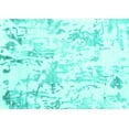 thumbnail image 1 of Ahgly Company Indoor Rectangle Solid Turquoise Blue Modern Area Rugs, 8' x 10', 1 of 4
