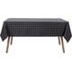 thumbnail image 3 of Mantel de PVC impermeable, mantel rectangular de vinilo a prueba de derrames a prueba de aceite, mantel lavable para uso en interiores y exteriores negro2 sincero electrónico, 3 of 6