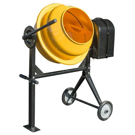 Buffalo Tools CME35 3.5 Cubic Foot Electric Cement Mixer