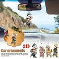 thumbnail image 2 of UOYOTT Creative Puppy Backpack Rearview Mirrors Pendant Car Hanging Ornaments Car W9Z6, 2 of 8