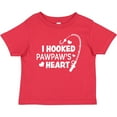 thumbnail image 3 of Inktastic I Hooked Pawpaw's Heart with Fishing Rod Boys or Girls Baby T-Shirt, 3 of 5