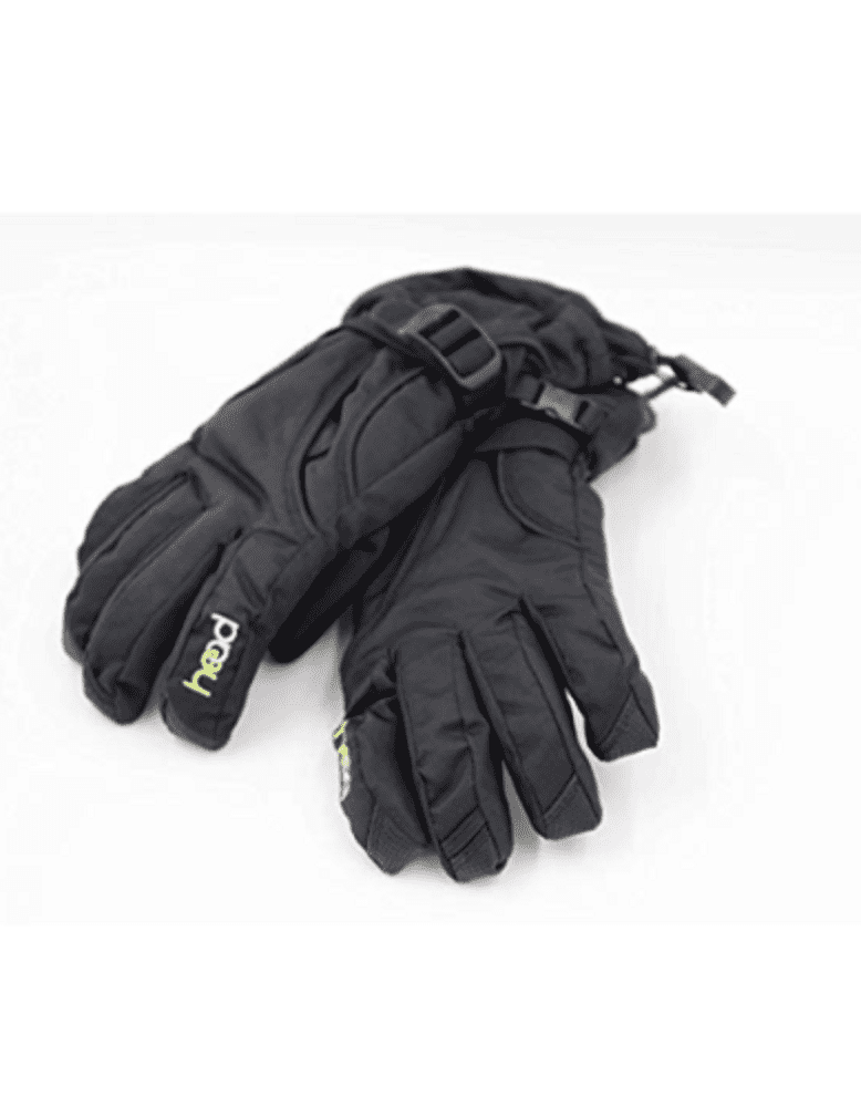 Black Kids HEAD JR  DuPont Sorona Insulated Ski Gloves M 6-10 years 