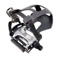 thumbnail image 1 of Pedals For Stationary Bike With Toe Cage, Exercise Pedal For Regular Shoes, Perfect For Indoor Riding, 9/16 Thread, 1 of 5