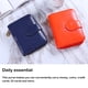 thumbnail image 2 of Jumpingount Cartera de cuero de diseño Simple, monedero plegable para almacenamiento de cambio de dinero, tarjetero de crédito y débito para Carteras Marrón, 2 of 6