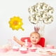 thumbnail image 3 of 10 globos de cumpleaños con forma de flor, de aluminio, para decoración de fiestas., 3 of 6