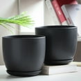 thumbnail image 3 of High Quality Plastic Flower Pot Perfect for Living Room Balcony or Office Spaces Balcony Flower Pot, 3 of 10