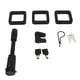 thumbnail image 3 of Trailer Hitch Locking Pin, Easy Operation Low Noise Rust Proof Electrophoretic Paint Locking Receiver Hitch Pin With 4 Keys For RV ANGGREK Otros, 3 of 8