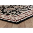 thumbnail image 3 of MDA Home Hollywood Black/Red Traditional Polypropylene Area Rug - 2'1" x 3'3", 3 of 5