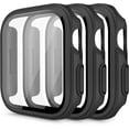 thumbnail image 1 of Mugust 3 Pack Hard PC Case Compatible with Apple Watch Series 6 SE Series 5 Series 4 40mm, Full Protective Cover Case, 1 of 5